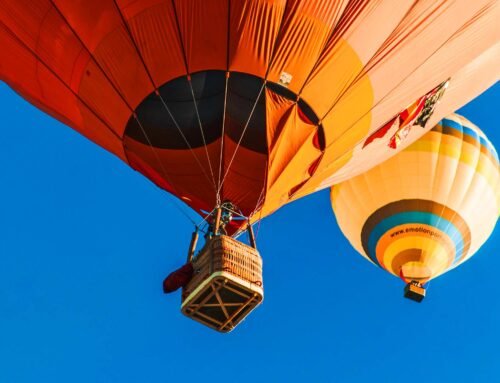 Hot air ballooning as an alternative means of travel